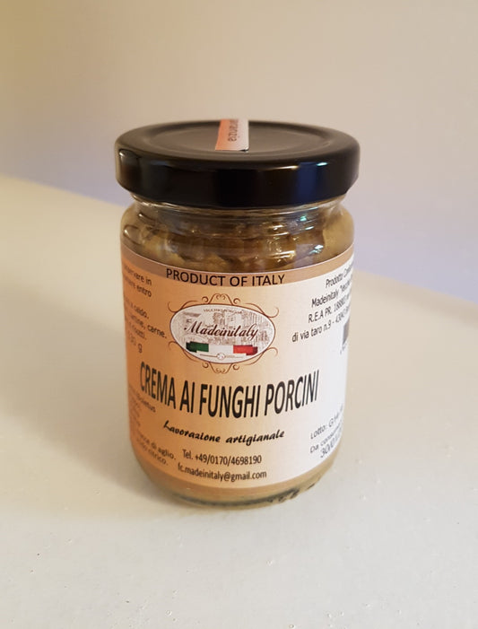 Crema di funghi porcini 130g